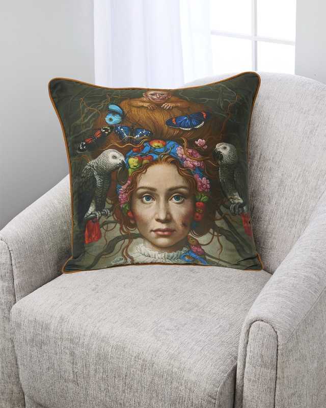 Ties of Life Silk Pillow